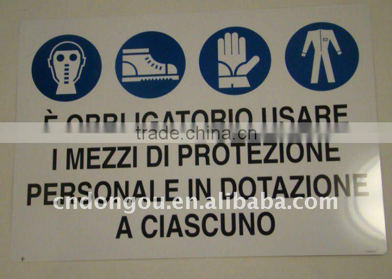 Forbidden Safety Warning signs