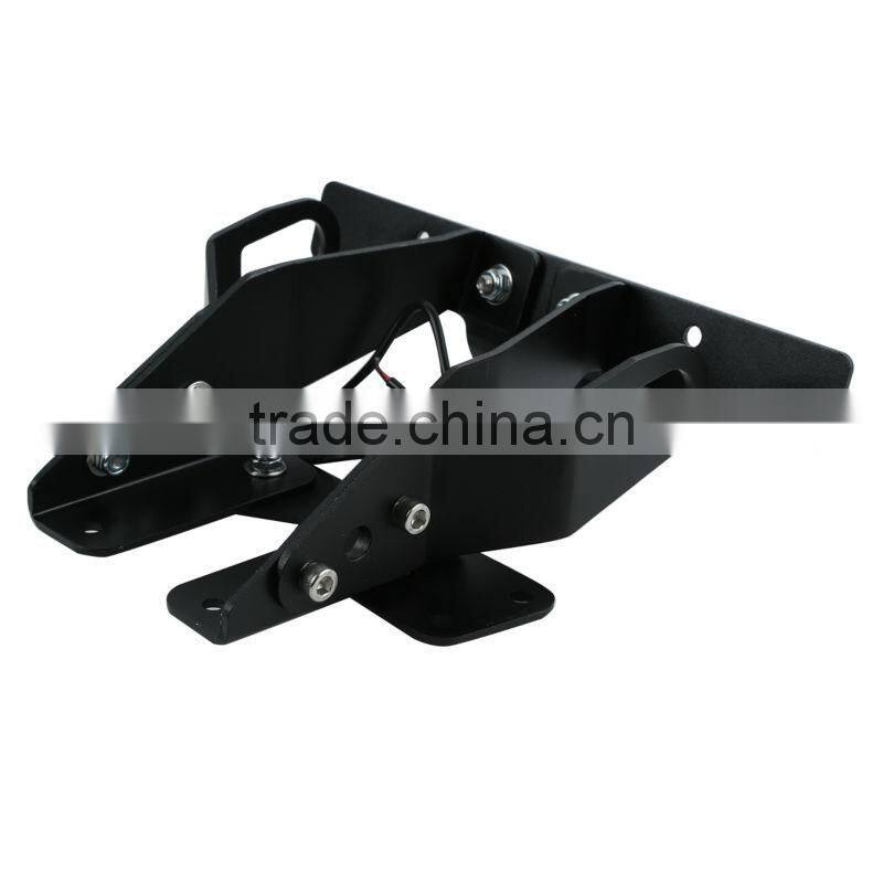 Motorcycle A Set License Plate Bracket For KAWASAKI Z 1000 2007-2009 2008 NEW