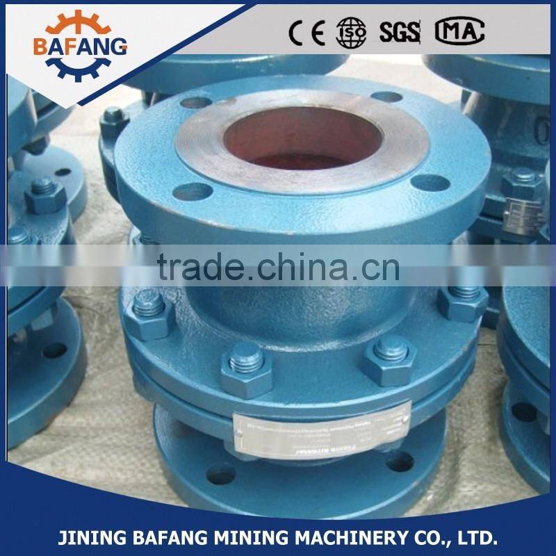 Explosion proof gas flame arrestor for mining