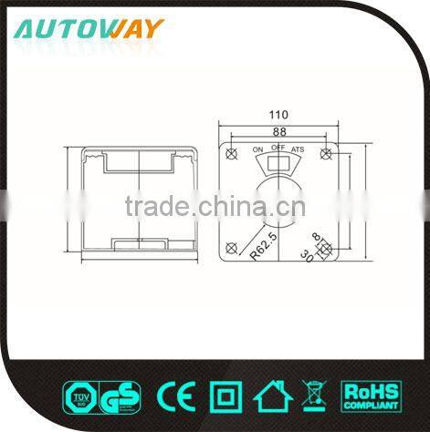 Palstic Energy-saving LED Solar Traffic Warning Light