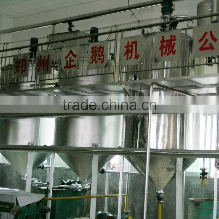 New condition small scale crude peanut oil refinery