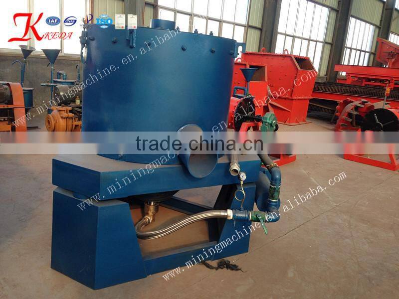 Environmentally friendly gravity gold centrifugal concentrator