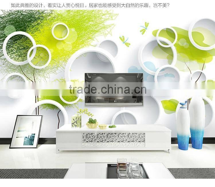 3D wallpaper simple non-woven wallpaper
