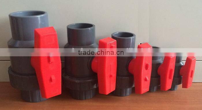 High quality PVC union ball valve