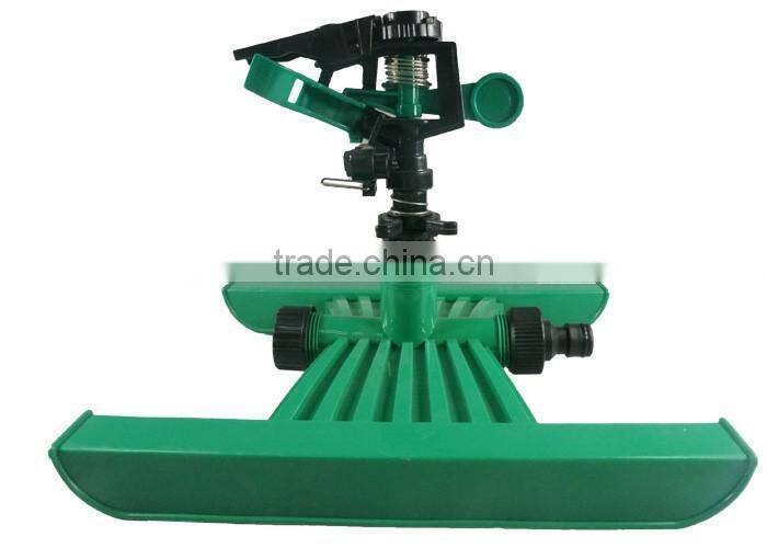 Amazon hot selling 360 Gear Drive Garden Plastic rotary lawn agriculture farm sprinkler