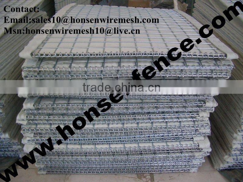 THE REAL FACTORY) Galvanized Hesco Barrier for protection (Mil1 - Mil10)