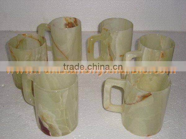 MANUFACTURER AND EXPORTERS ONYX COFFEE CUPS OR MUGS HANDICRAFTS