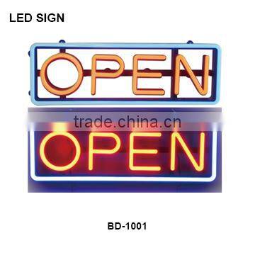 outdoor cafe house led open sign BD-036
