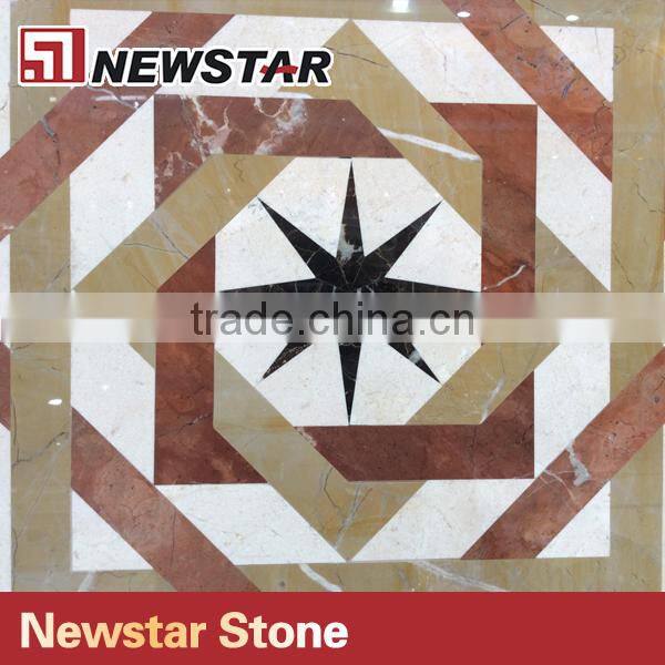 Newstar fantastic marble waterjet medallion