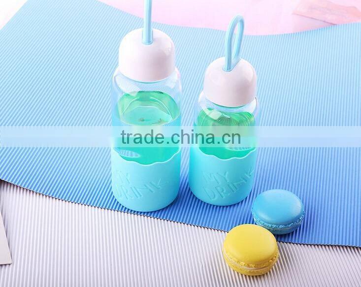 crystals water bottle with silicone cover,sports water bottles