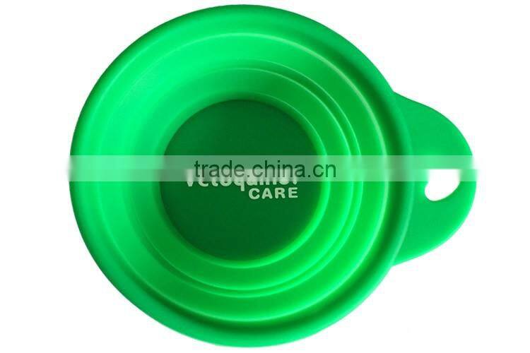 Pet's gift Pure silicone dog bowl