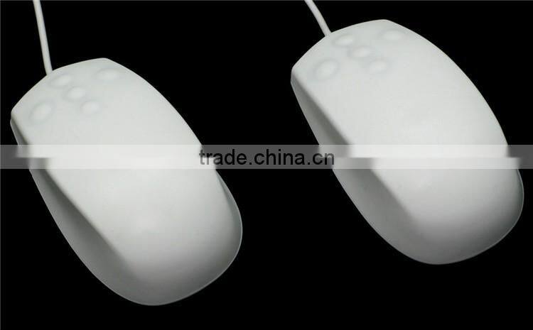 JH-SME55 Waterproof Laser Mouse rugged and waterproof with USB and PS/2 silicone mouse