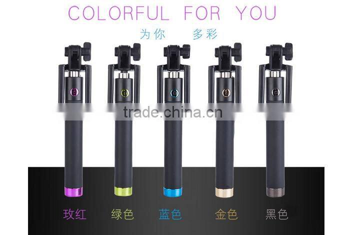 mobile bluetooth extendable self portrait handheld selfie stick