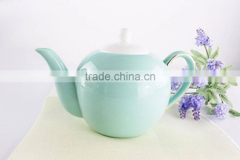 Cheap chinese ceramic teapots bluk wholesale with custom logo