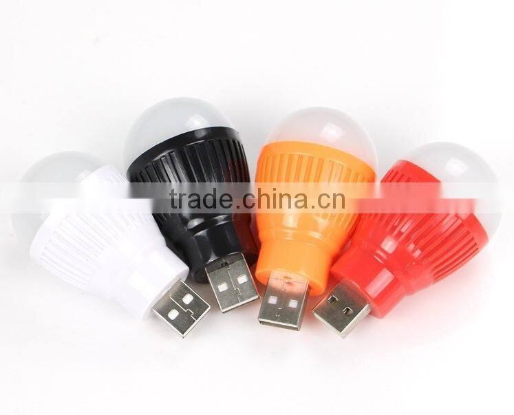 Wholesale USB LED Light Portable Mini USB Flashlight Super Bright Mini USB LED Bulb