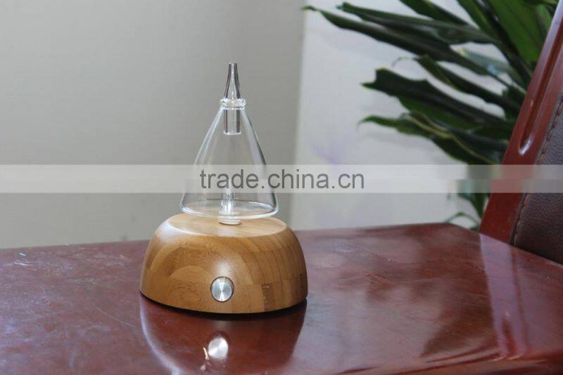 Wooden LED Aroma Diffuser Ultrasonic Humidifier Nebulization Oil Diffuser