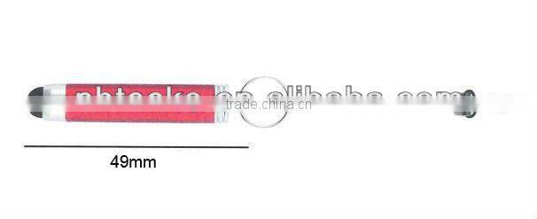 Promotional gift mini plastic custom logo cell phone touch pen