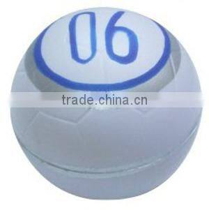 5cm promotional PU stress ball with imprint/foam stress reliever