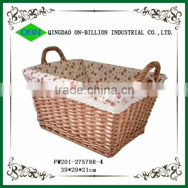 Household Essentials Plastic Basket With Handle