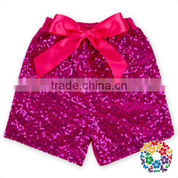 Girls Blue Sparkle Sequin girls birthday sequin shorts