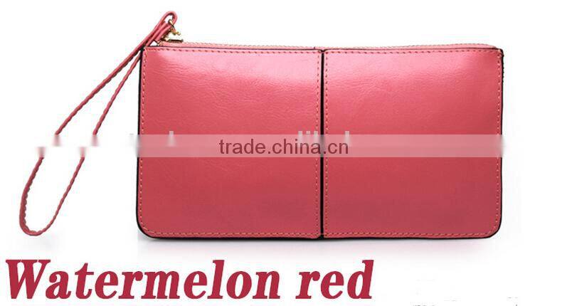 Fashion PU pink lady wallet bag wholesales price and high quality