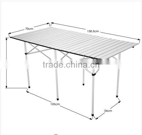 140/70*70*70 Aluminum Outdoor Table