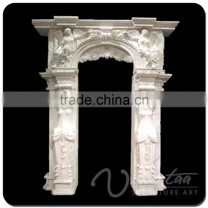 house decor stone carving marble sculpture door