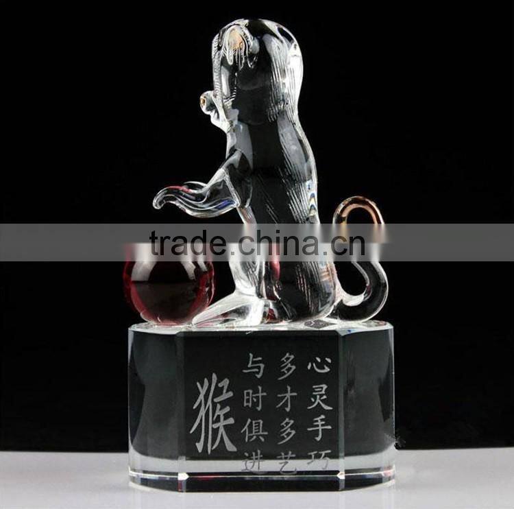 K9 crystal horse ornament for home decoration