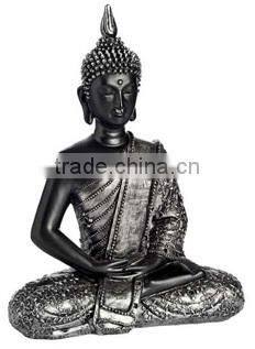 Meditating buddha statues