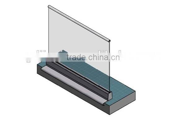 304 Stainless Steel Channel Pipe System/Glass Fence System