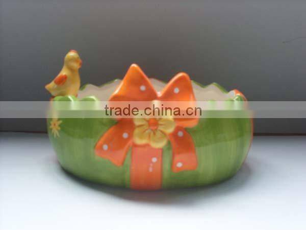 2013 hen decoration Ceramic easter crafts