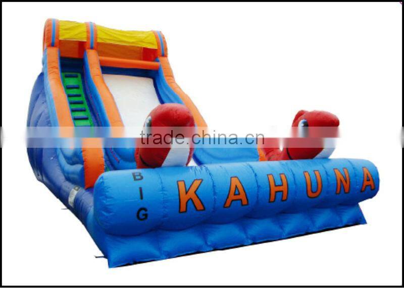 (HD-9601)Happy Island !Commercial Used Inflatable Jumper Slides