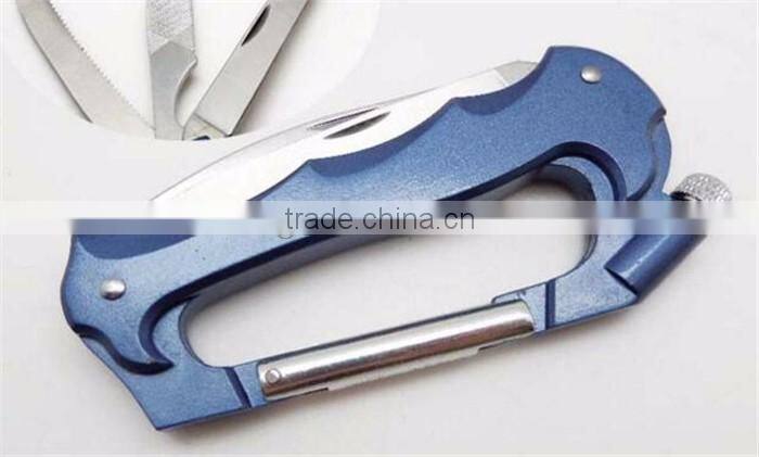 Special gift products multifunction portable carabiner with LED