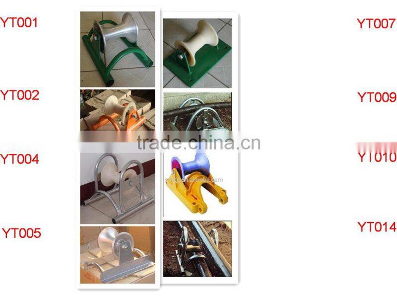 Straight line cable roller