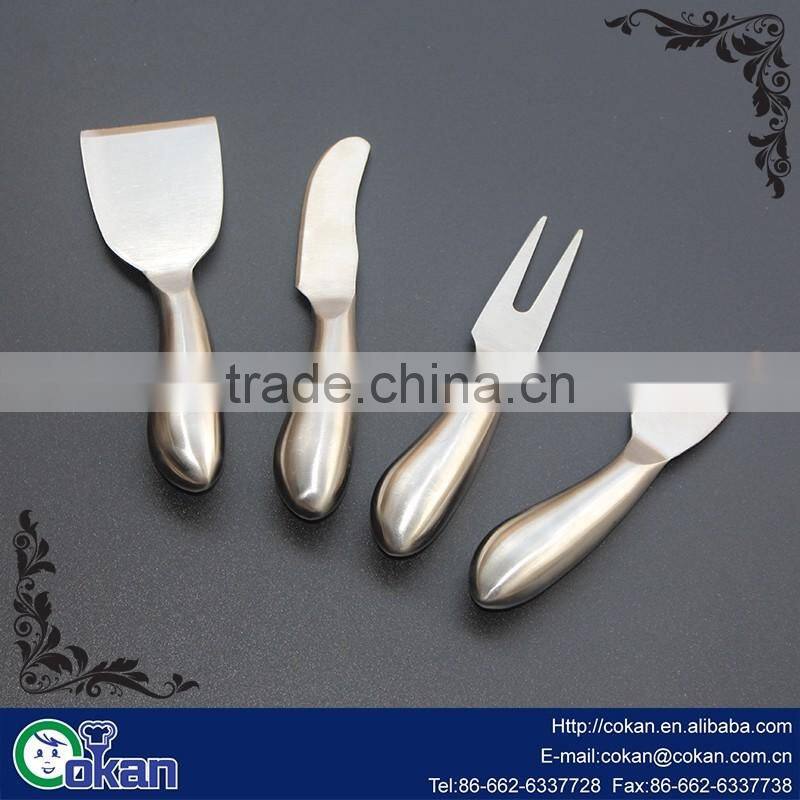Small size stainless steel cheese fork,cheese knife/spatula/turner,cheese tool CK-KS025