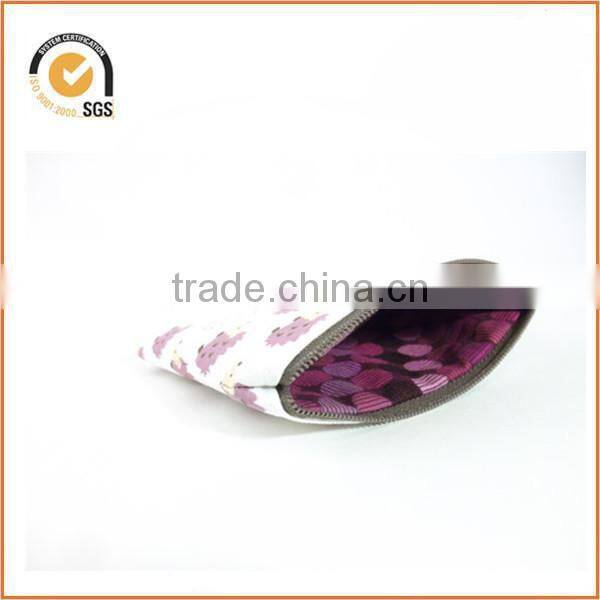 Mini Zipper Pouch / Hedgehog Bag in Lilac Purple By Chiqun Dongguan CQ-H03014