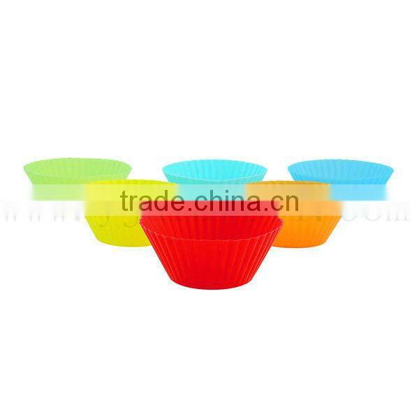 SS4001 Set of 6 Silicone muffin cups/Cake Tools