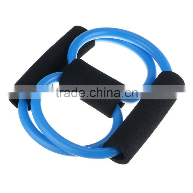 8 Shaped Training Resistance Bands Rope Tube Workout Exercise for Yoga Fashion Body Fitness Equipment Tool