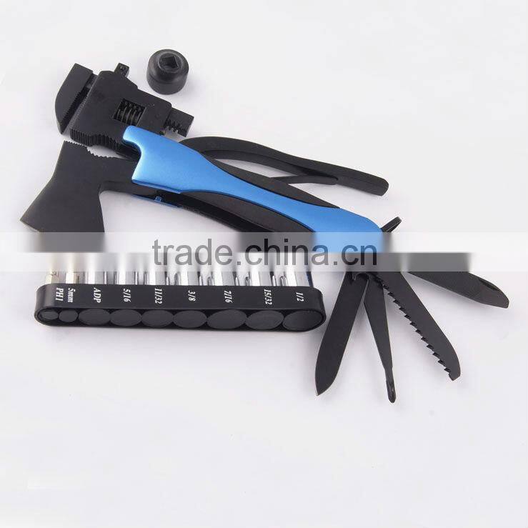 2014 new Hammer wrench Multi-function hammer promotion tool color wood handle B-8931ABT3-34