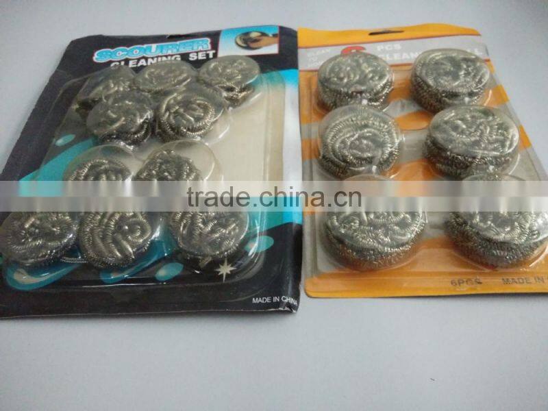 Inox Spirale Scourer Twin Pack heavy duty Stainless Steel Scrubbers