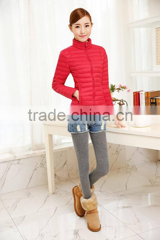 Outdoor lightweight ladies duck down jacket