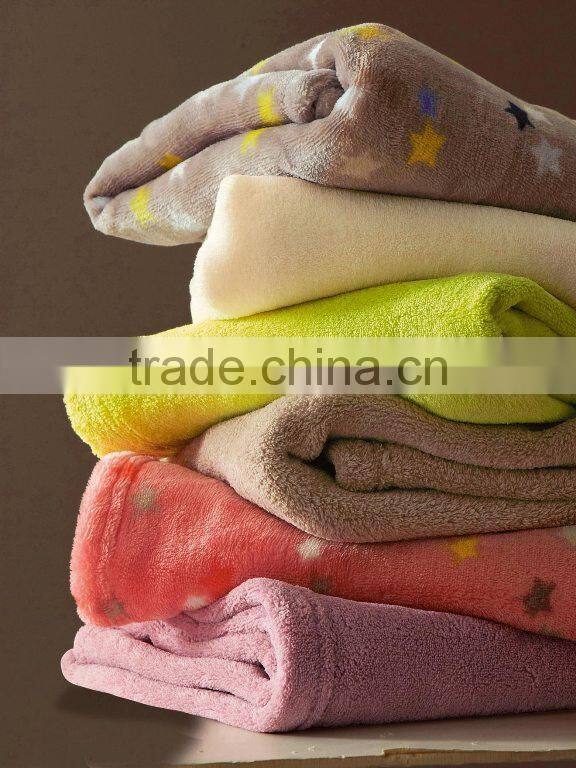 2014 Lovely Star Softer Fleece Baby Blankets Wholesale