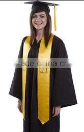 Wholesale school unifrom red and black gown China