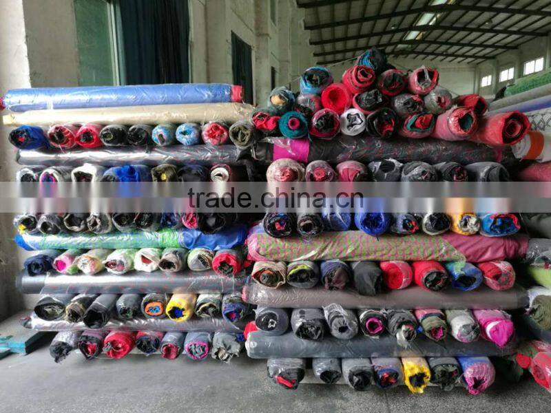 Oxford Fabric With PVC Backing Stock lot For Luggage Used