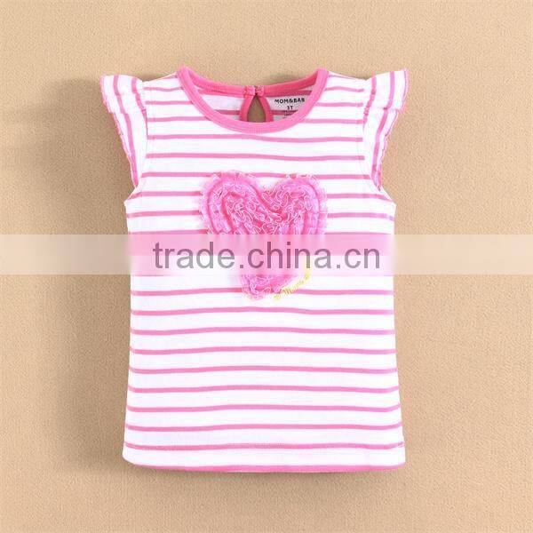 Latest mom and bab High Quality Girls T-shirt Wholesale China