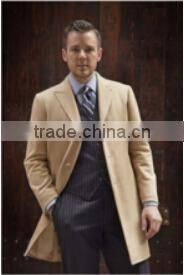 2014 Winter Season China Made Latest Style Formal Occasion Slim Fit Mens Cashmere Men Coat