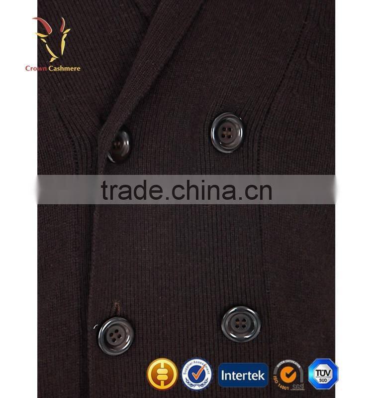 Luxury Mens Cashmere Sweater Cardigans with Buttons