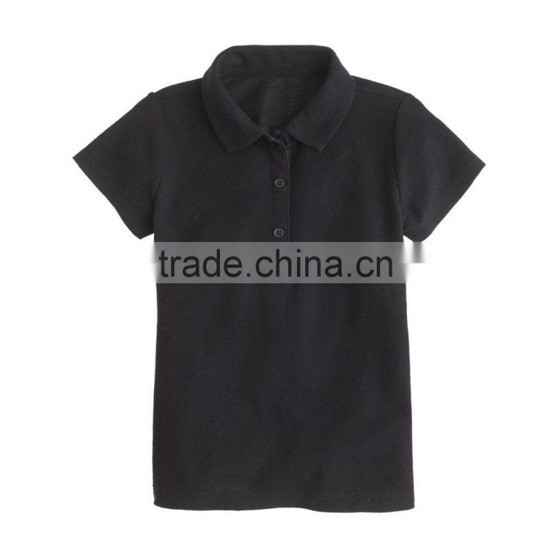 Wholesale Primary School Uniforms Custom Kids Plain Polo Shirts Design