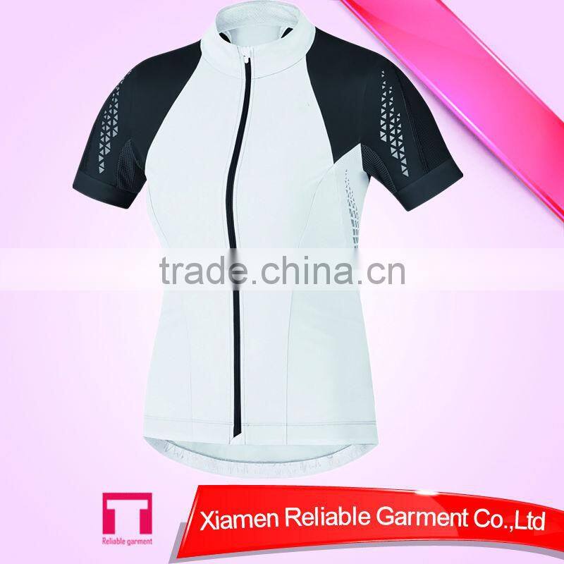 wholesale custom cheap lastest design yellow cycling jersey