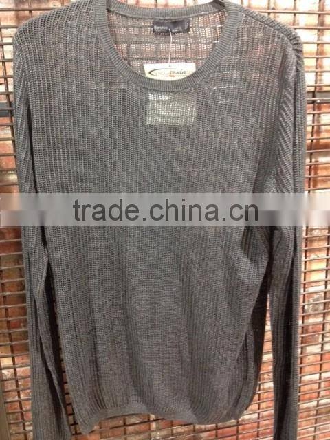 Men Sweater Black Jumper 2016 wool pullover sweaters custom design